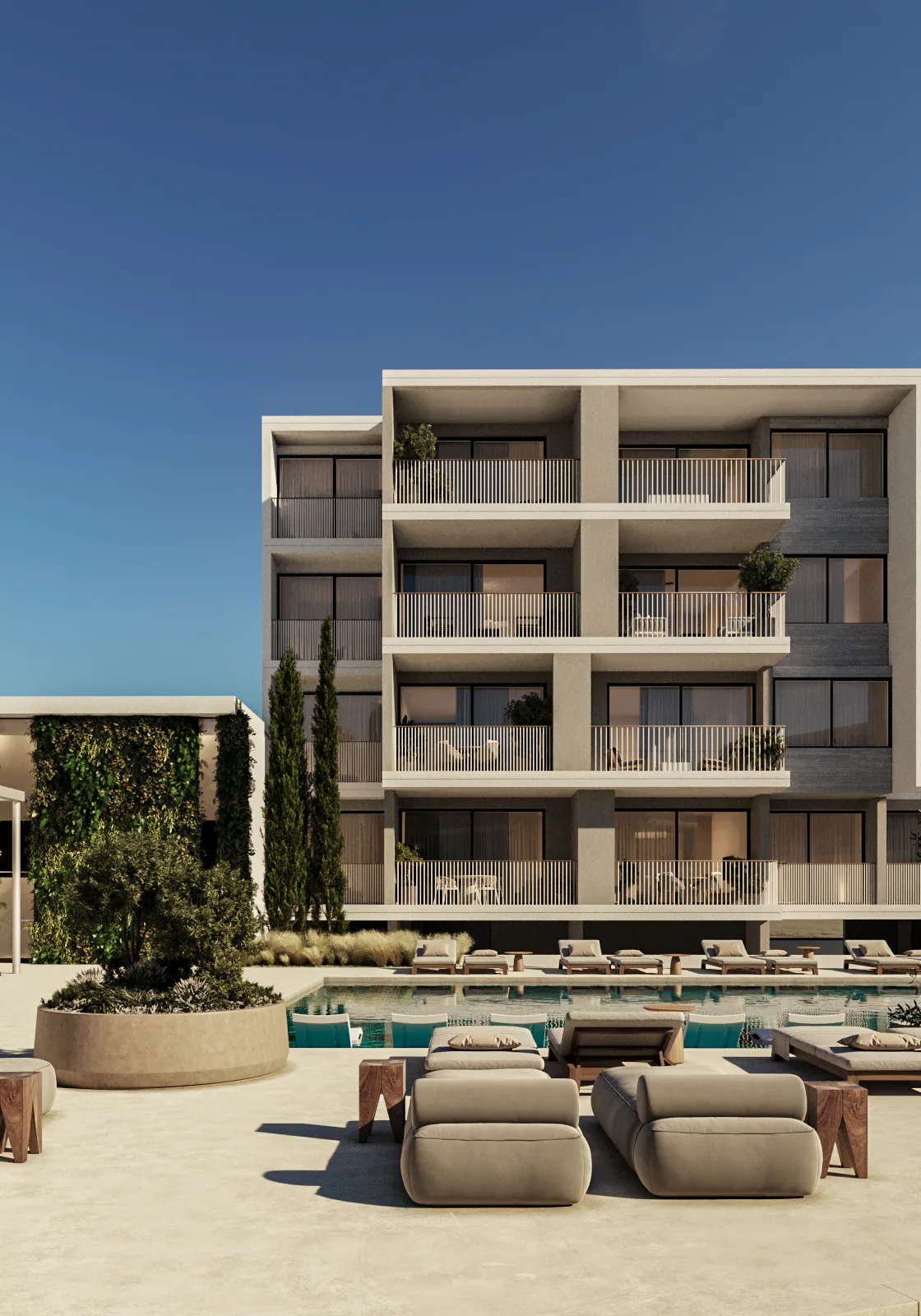 Apartment in Paphos, Cyprus — exterior view
